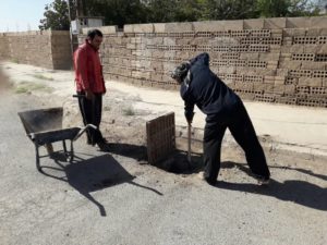Siha Municipality fixes a bridge between Lailan villages the largest one and the smallest one .