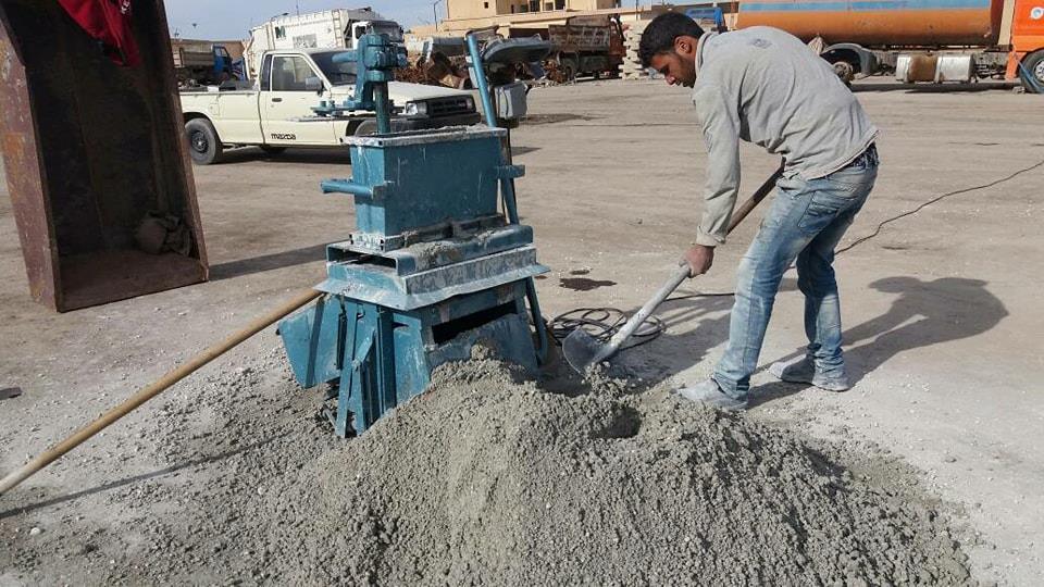 The Municipality of the Southern Province in Al-hasaka opens a bricks’ factory .