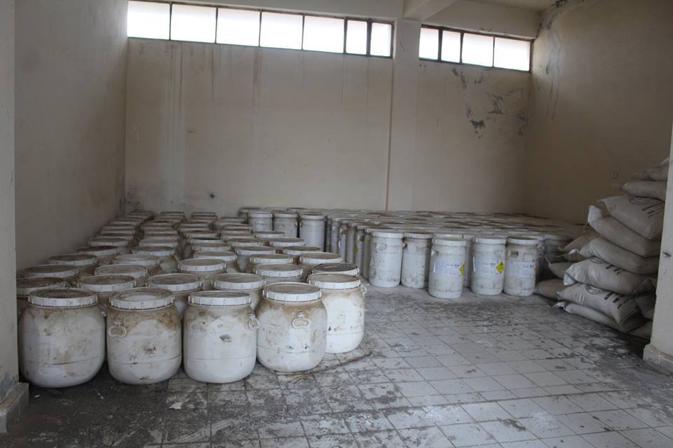 75 tons of sulfate reach to Safan Dam Station…..